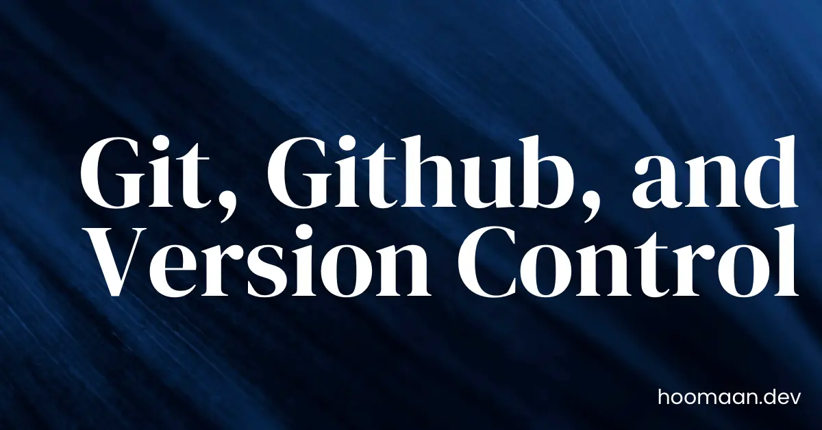 Read more about the article Git, Github, and Version Control